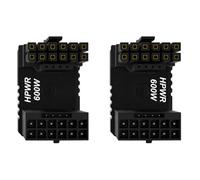 MALSSE 12VHPWR Angled Adapter 16 Pin ATX3.0 Graphics Card Power Converter Head 12+4Pin Adapter Plate High Performances Graphics Card Power Supply