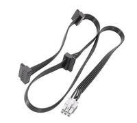 MALSSE 15PIN Cable For LEADEX Modular PCIE Graphics Card GPU Power Supply Cable 16AWG For Gaming Extended Length