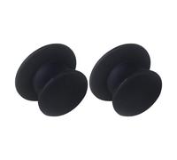 MALSSE 1Pair Rubber Reels To Tape Opener NABs Hubs Adapters 1/4inch NABs Hubs Optical Shaft Adapters To Tape Opener