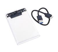 MALSSE 2.5inch Hard Drive Enclosure USB3.0 To SATA3.0 Tool Frees Externals Enclosure For 7mm/9.5mm 2.5inch SSD Externals Case