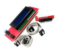 MALSSE 20x4 LCD Smartests Controller Module with Adapters Compatible for RAMPS 1.4 Industrial Controls Applications Industrial LCD Controls Panel Module