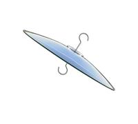 MALSSE 33cm Weatherproof Bird Feeders Rain Covers Clear Rain Protective Dome Covers Umbrella For Hanging Hummingbirds Feeders Bird Cover Dome