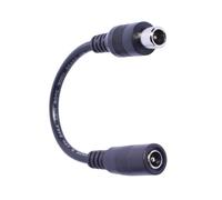 MALSSE 5.5x2.1mm Female Converter Cord Wire DC5521 to Multiple Different Plug for Various Electronics LED Light 15cm Long Power Adapter Line