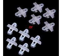 MALSSE 5 Pieces Aquarium Divider Clips With Suction Cups Transparent Fish For Tank Separating Easy To Inst Heater Light Thermometers Gravel Sand Decorations Filter Filter