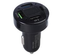 MALSSE 66W USB Car Charging Adapter 4 Port Fast Car Adapter 4.8A/Quick 3.0+2.4A/66W+3.1A