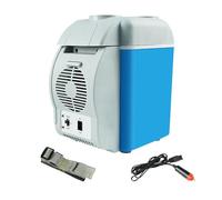 MALSSE 7.5L Capacity Low Noise Small Refrigerator Warmer Cabinet Makeup Skincare Portable Fridge for Home Car 12V Portable Freezer for Car