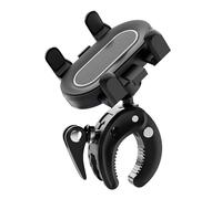 MALSSE Adjustable Phone Clip Holder For Strollers Bikes Navigation Nonslip Grip 360 Degree Rotating None Tools Required Anti Slip Phone Bracket