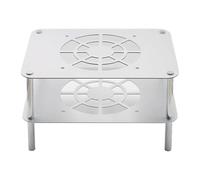 MALSSE Advanced Aluminum Router Coolers Double Levels Platform Easy Installation Thermal Regulation for Electronics Router Heat Dispenser