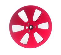 MALSSE Aluminum Takeup Reel Opening Machine 6 Hole 1/4 7inch Empty Reel For Reel To Reel Tape Recorders Takeup Reel