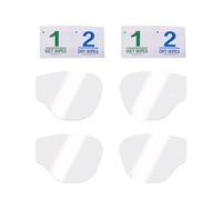 MALSSE AntiScratch TPU Lens Protectors For Glasses AntiGlare Coating AntiFingerprint & Bubble-Free Application Easy Installs Glasses Protectors