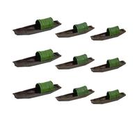 MALSSE Aquariums Landscape Artificial Floating Boats Fish Tanks Landscaping For Shrimp Breeding Landscape Ornaments Craft FishTank Decoration