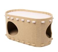 MALSSE Assembly Cave House For Indoor Assembly Tunnel DoubleDecks House Bed Warm Bed House Tunnel