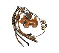 MALSSE Braided Ropes Bag Charm Keychain Fashion Decorative Accessories for Handbag Backpack Decors Aesthetic Keychain Gifts Accessories