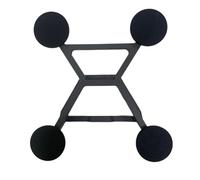 MALSSE Car Roof Mount Portable Receiver Bracket Stand Weather Resistant Easy Installation Optimized Signals Reception Vehicle Roof Rack