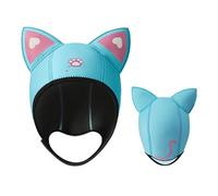 MALSSE Cats Ears Neoprene Diving Hoods With Adjustable Strap 3mm Wetsuit Hoods Hat Swim Hat For Adult Snorkeling Swimming Diving Hood