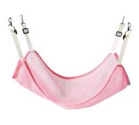 MALSSE Cats Hanging Hammock Pet Rest Place Breathable Swing Bed Cooling Hammock Space Saving Cage Bed Cats Hanging For Cage