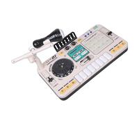 MALSSE Childrens Educational Mixing Station Interactives Soundboards Toy with Voice and Beating Creation Kids Dj Mixer