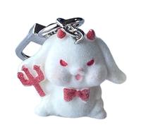 MALSSE Christmas Themed Velvets Keychain Adds Personality To Accessories Collectible Character Christmas Ornament Collectible Character