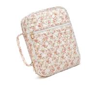 MALSSE Churches Gifts Carrier Bag with Secured Zippers Multi-Pocket Design for Bible Phone & Travel Supplies Travel Friendly Scripture Book Cover