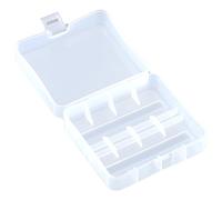 MALSSE Clear Battery Storage Case For 1pc/2pc 26650 Batteries Container Protect Your Batteries Short Circuit And Battery Container