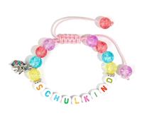 MALSSE Colorful Letter Bead Chain Pendant Charm Lightweight Acrylic Jewelry Perfect For Everyday Outfits Teen Girls Trendy Letter Bead