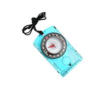 MALSSE Compasses Ruler Multifunctional Water Proof Navigation Map Ruler Magnifier For Reading With Adjustable Lanyard Survival Navigation