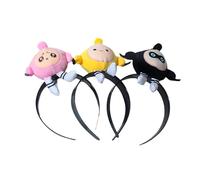 MALSSE Cool Bangs Clip Funny Eggy Headband Cartoon Hair Headwear For Kids Stage School Play And Theatrical Shows