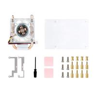 MALSSE CPU Cooling Fan For 5 PC Computer With Colorful LED Lighting Strong Air Circulation Vertical Tower Fan