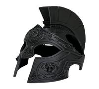 MALSSE Creative Cats Cosplay Equipment 3D Printing Cats Helmet for Entertaining Role Playing Scenes and Memorables Photographs Pet Make Up Roman Centurions Helmet