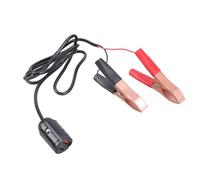 MALSSE DC12V To 5V USB Charging Clamps Wide Compatibility Type C And USB2.0 Port Power Converter For Camping Car Charger Clip