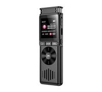 MALSSE Digital Voice Recorder Noise Reductions Dictaphone 128GB Storage MP3 Playback Function For Academic Office Needs Noise Cancelling Dictaphone For Lectures