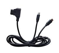 MALSSE Double Function Data Transfer Power Adapter Cord D-tap To USB C Connectors For Professional Photography Gear USB C Splitter Wire