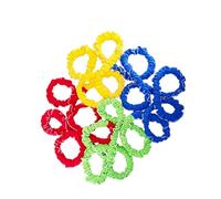 MALSSE Elastic Fleece Cooperative Stretchy Bands Integrations Dynamic Movement Exercise Bands For Group Activity Party Game Integrations Dynamic Movement Exercise Large Stretchy