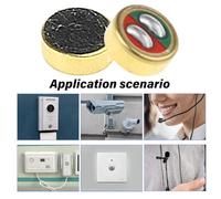 MALSSE Electret Condenser Microphone With High Sensitivity For Low And Subtle Sound Capturing Electromagnetic Shielding Mic Microphone Component