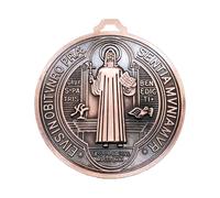 MALSSE Elegant Circles Charm Circular Hangings Ornament Religious Accessory For Christians Devotees And Cultural Enthusiasts Sacred Symbol Charm