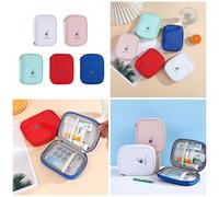 MALSSE Empty Firsts Aid Pouches Medicals Supplies Bag Emergencies Medicine Storage Bag Empty Firsts Aid Pouches for Women Men Handy Pills Pocket