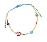 MALSSE Evil Eyes Charm Set Vintage Crafted Beads Protective Jewelry Unique Men Women Lucky Charm