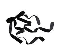 MALSSE Flannel Hair Bowknot Clips Black Large Haor Clips Elegant Accessories for Women Girls Toddler Kids Babies Women's Accessory