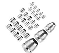 MALSSE Hammer Handle Replacement Wedges Stainless Steel Construction 3 Size 8mm 10mm 12mm Round Steel Handle for Axes