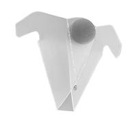 MALSSE Hand Brewed Coffee Drip Spout Outdoor Camping PP Board Bowl Extended Mouth Drain Camping Accessories Hand Brewed Coffee Drip Spout