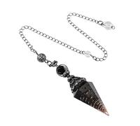MALSSE Healings Stone Pendulums Hexagonal Shape Crystal Pendants Decoration For Spiritual Guidance Gifts Natural Stone Dowsing