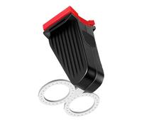 MALSSE Heart/Round Shape Bike Cycling Warning Lamp USB Rechargeable Bike Rear Light Waterproofs Bicycles Taillight Bicycles Taillight