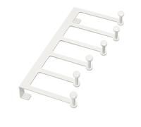 MALSSE Heavy Duty Door Hanger Holder Over The Door Hook Hanging Towel Rack Organizers for Coat Robes Hat Clothes Towels Over The Hook