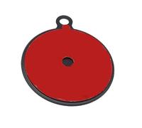 MALSSE High Adhesion Dashboard Mounting Pad 75mm/95mm Red Disc For Car Phone Holder Navigation Base Secure Adhesive Mount Multipurpose Mount Adhesive Disc