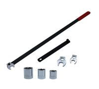 MALSSE Idler Belt Tensioner Pulley Removal Tool Serpentines Belt Tension Pulley Wrench Set Tensioning Tool Serpentine Idler Tensioner Kit