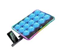 MALSSE Laptop Cooling Pad Platform With 13 Fan Supports 14-21Inch Laptops Ergonomic With 8Adjustable Height Stand Laptop Pad