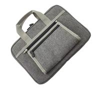 MALSSE Lightweight Travel Laptop Case Water-Resistant Oxford Cloth Ergonomic Handle Shockproof Protective Sleeve Laptop Protector