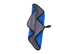 MALSSE Microfiber Fishing Towel With Clips Thickened Cleans Outdoor Cleans Tools Hands Easy To Use Thickened Cleaning Towel