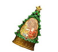 MALSSE Miniature Singing Christmas Tree Table Adornment Erected In Permanent Carols Strong PVC Base For Yearlong Ceremonies Multifunctional Holiday Music Box
