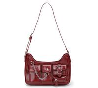 MALSSE Multi-Pockets Shoulder Bag For Women Aesthetic Grunge Trend Crossbody Large Capacity Messengers Bikers Women Large Capacity Shoulder Grunge Multi-pockets Crossbody